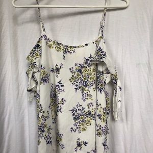 Floral print tank top
